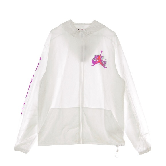 Jordan Jumpman Air Windbreaker – Men’s Size M (White/Purple) - Picture 1 of 6
